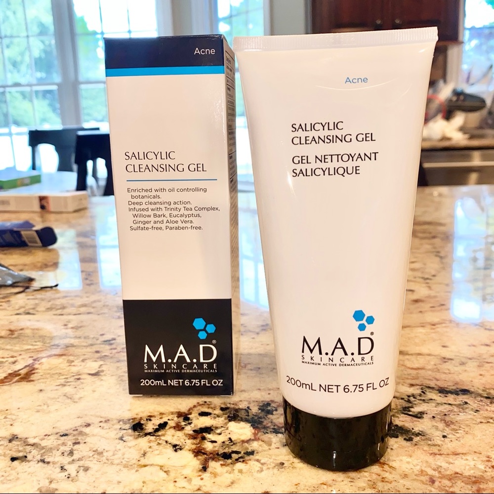 M.A.D. skincare Salicylic Cleansing Gel 6.75 fl oz